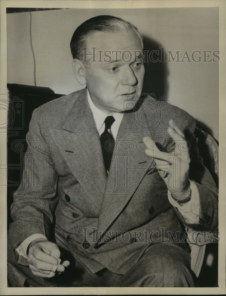 1946 Press Photo MC Wallgren Governor of Washington state to succeed H Ickes-Historic Images