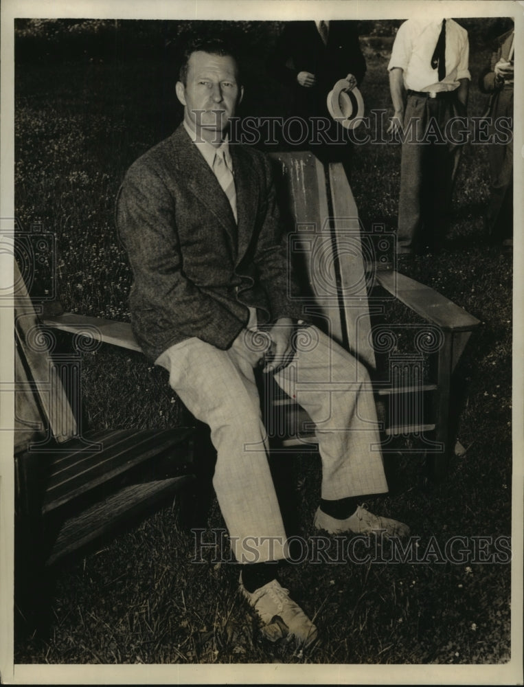 1937 Press Photo William H. Parsons appeals to the kidnappers' of his wife-Historic Images