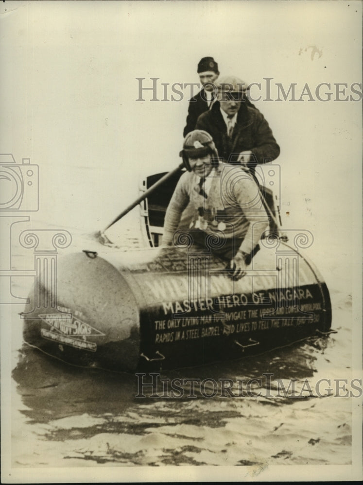 Press Photo Canadian daredevil William Hill - sba14084-Historic Images