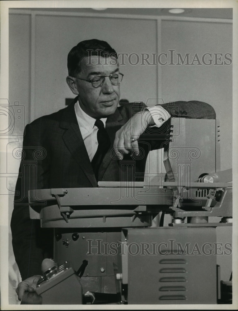 1963 John L. Snyder Jr. President of the  U.S Industries - Historic Images