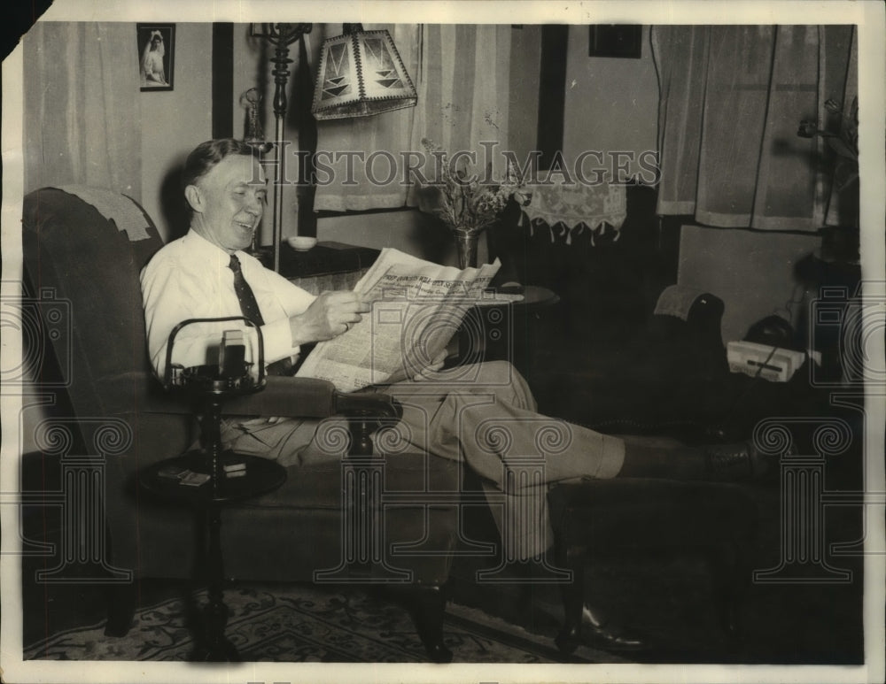 1934 Press Photo Arthur Cutts Willard is the new head of University of Illinois-Historic Images