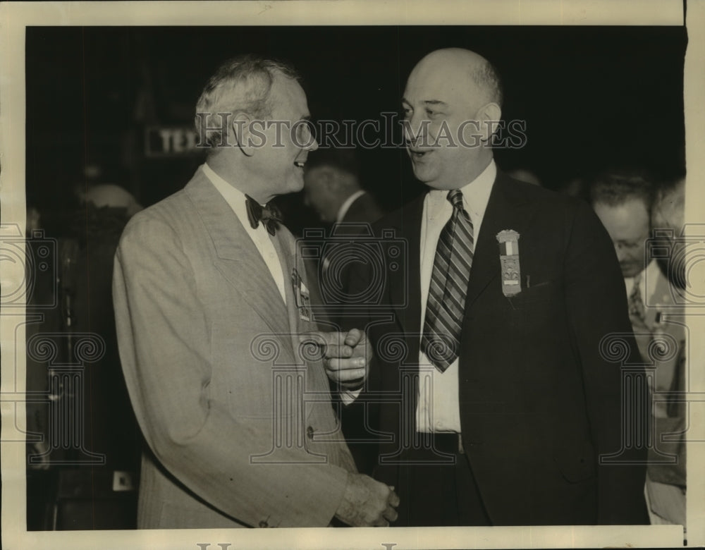 1940 Press Photo Frank Reid of Ill, Carl Bachman at GOP convention - sba14600-Historic Images