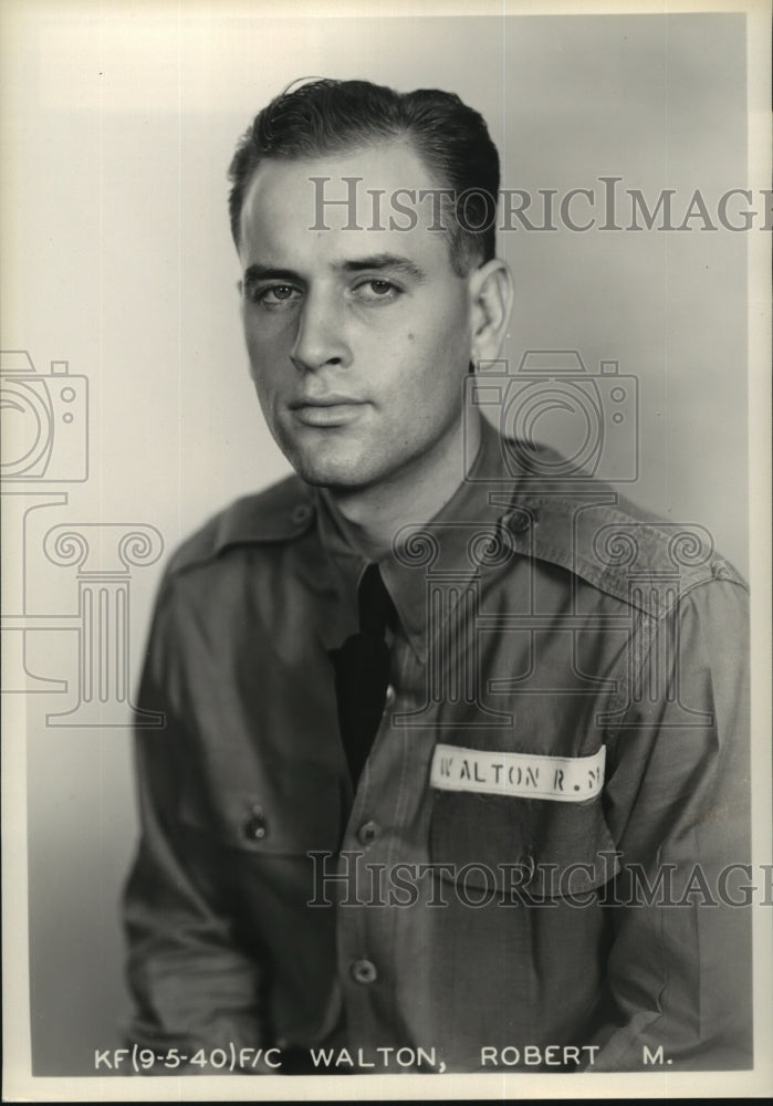 Press Photo A portrait of Robert Walton - sba15734-Historic Images
