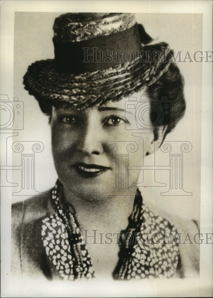 Press Photo Mrs. Clara Hood Rugel is a famous magazine writer - Historic Images