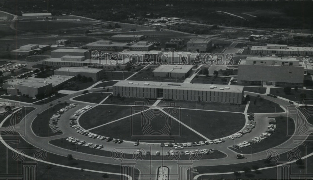 Press Photo Aerial view of The Aerospace - sba16779-Historic Images