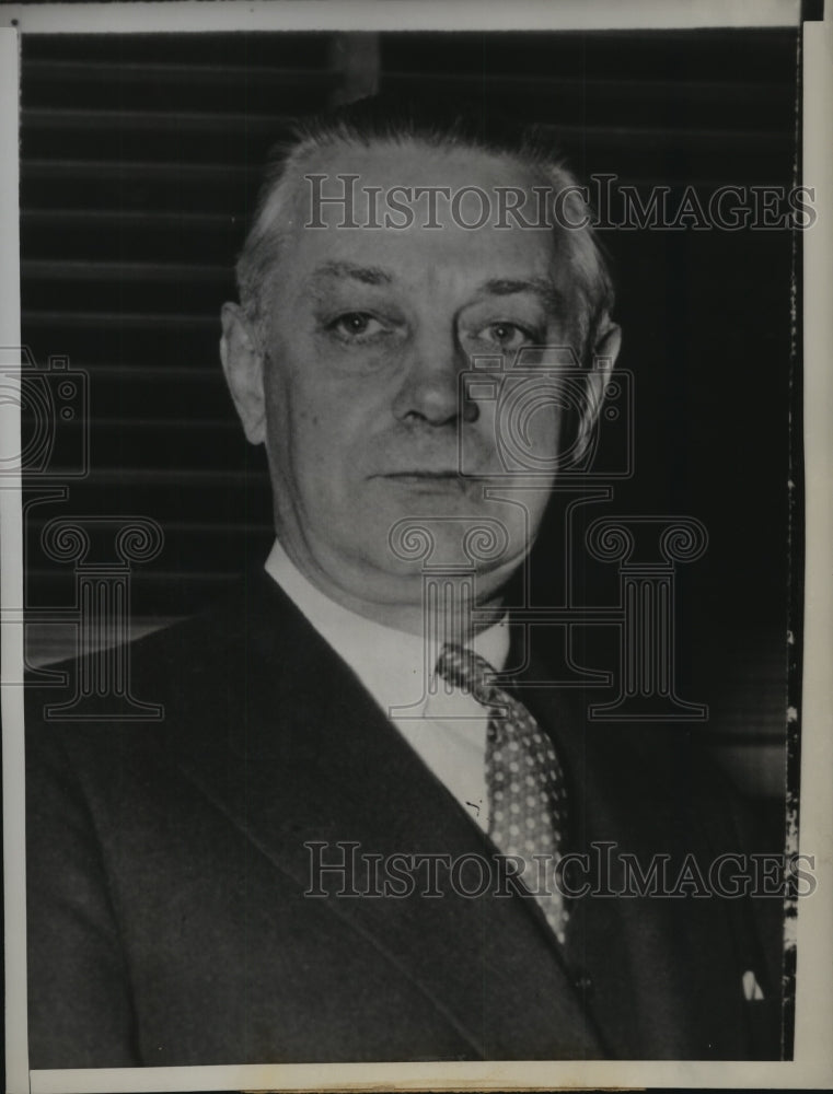 1946 Press Photo The late William R Davis sought Mexican oil for Germans - Historic Images