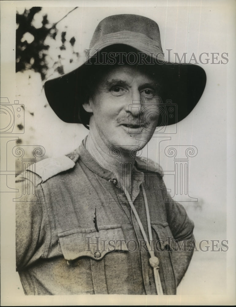 Press Photo Military man Messerbry in uniform - Historic Images