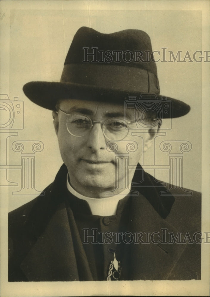 1933 Press Photo Archbishop of Quebec Rev. Jean Marie Rodriguez Villeneuve-Historic Images