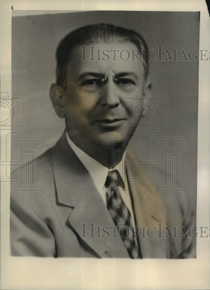 1941 Press Photo Roger Miller Manager of Southwestern Division of U.S. Commerce - Historic Images