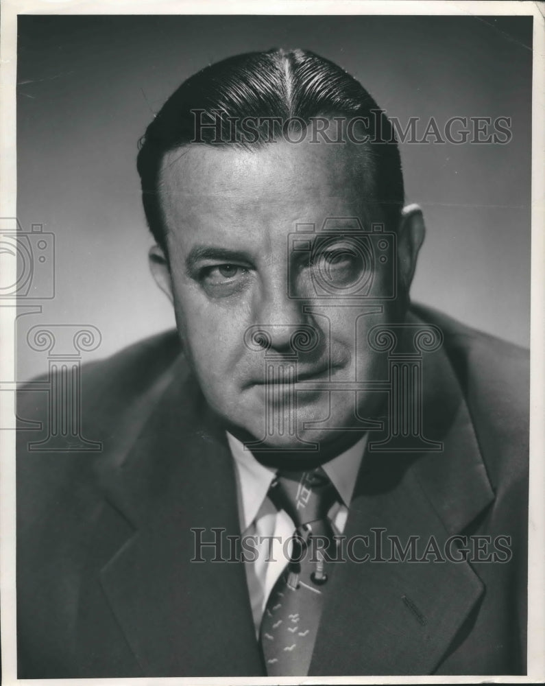 Press Photo Portrait of George Davis-Sports editor of Los Angeles Herald-Historic Images