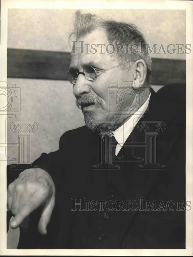 1933 Press Photo British trade unionist leader Thomas Mann - sba19011-Historic Images