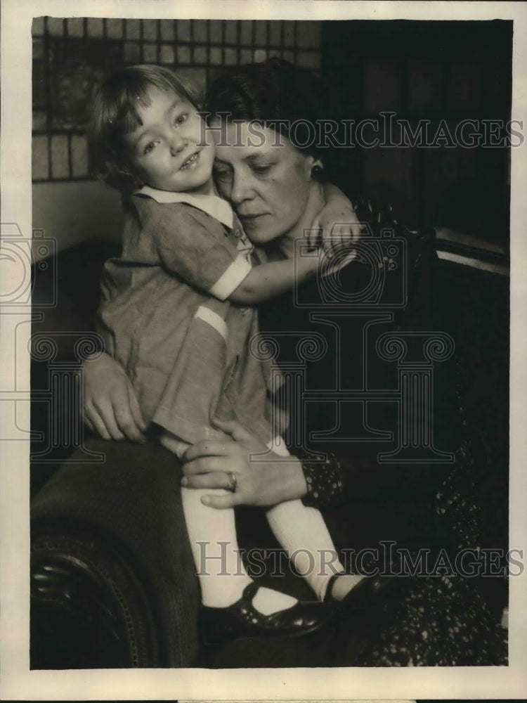 1929 Press Photo Mrs. Samuel T. Dorr and daughter were victims of fatal shooting-Historic Images