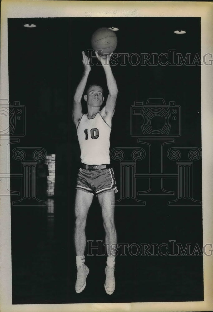 Press Photo Larry Black Guard from South San Antonio High School - sba19638-Historic Images