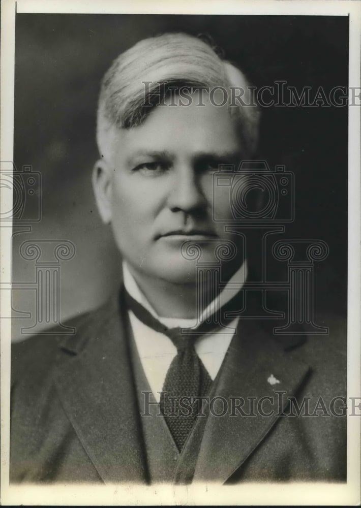 Press Photo Dallas Scarborough Abeilene lawyer and former mayor - Historic Images