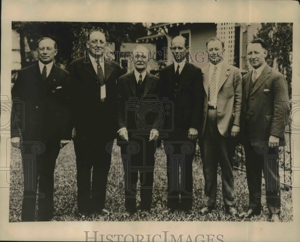 1926 Press Photo Mead Family who are all Baptist Preachers - sba19972-Historic Images