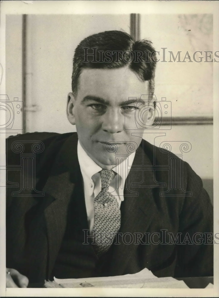 1931 Press Photo Davis Ingalls Assistant Secretary of the Navy for Aeronautics-Historic Images