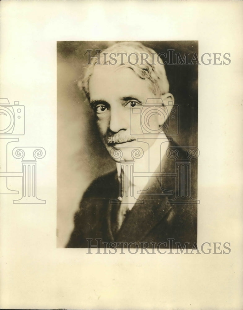 1930 Press Photo Dr William C Bagley at Teacher's College Columbia U - Historic Images