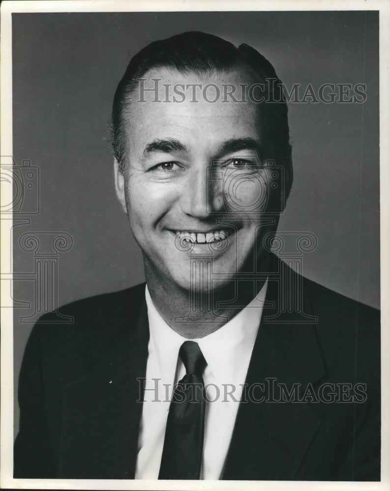Press Photo Wilham T. Rines Assistant Managing Editor of Dallas Morning News-Historic Images