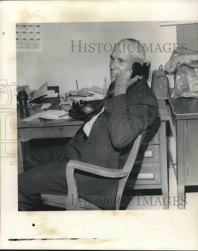 Press Photo Mayor Milton Hoeneke of Kirby, Texas - sba21107-Historic Images