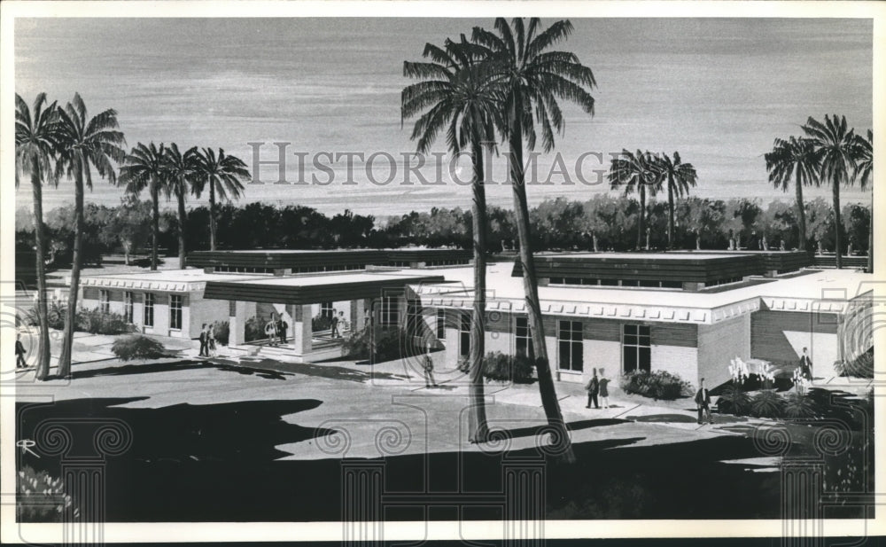 Press Photo Santa Rosa Hospital Villa Rosa Acute Care Unit - Historic Images
