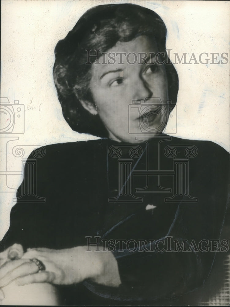 Press Photo Axis Sally aka Mildred Gilles - Historic Images