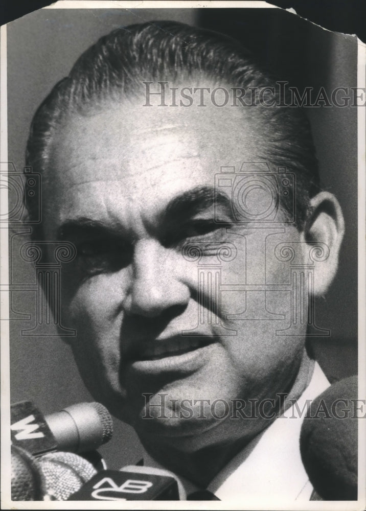 1968 Press Photo George Wallace on Presidential Ballots in 50 States - sba22546-Historic Images