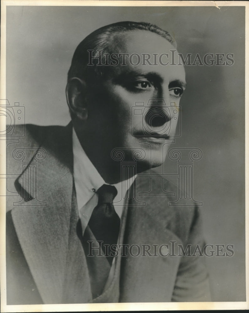 Press Photo Close up of K. L. "Tug" Wilson - sba22712 - Historic Images