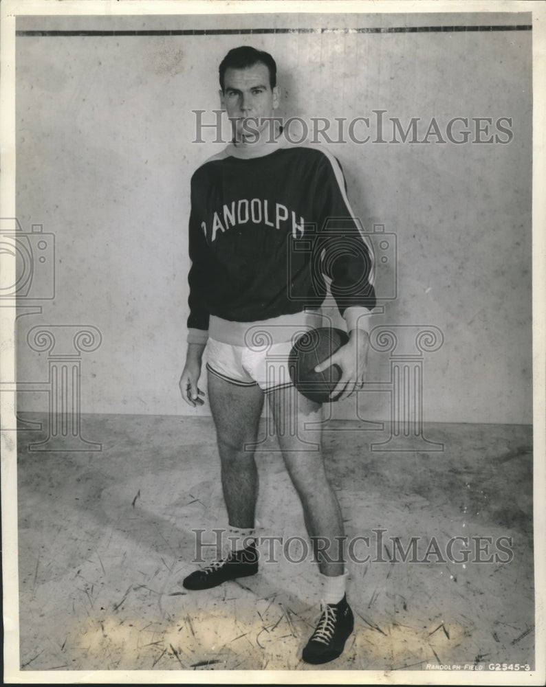 Press Photo Basketball player David Doc Ferris at Randolph - sba22845-Historic Images