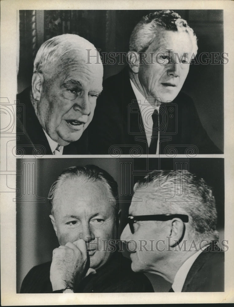 1964 Press Photo Leroy Collins, Director of the New Federal Community Relations-Historic Images