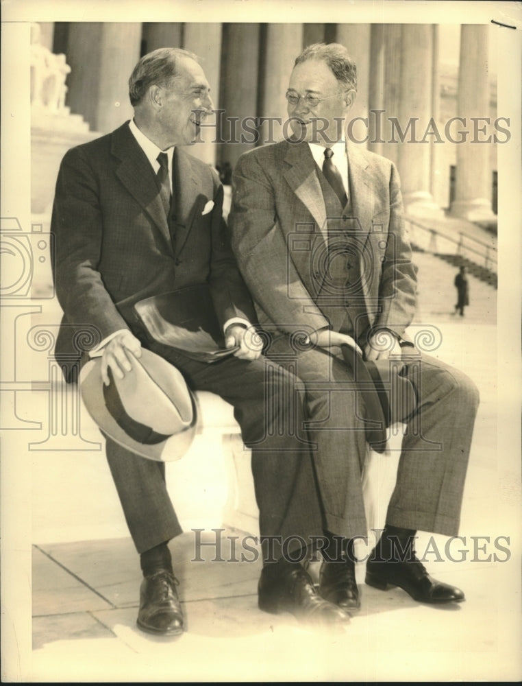 1939 John Cooney was presented to Supreme Court by Theodore F. Green - Historic Images