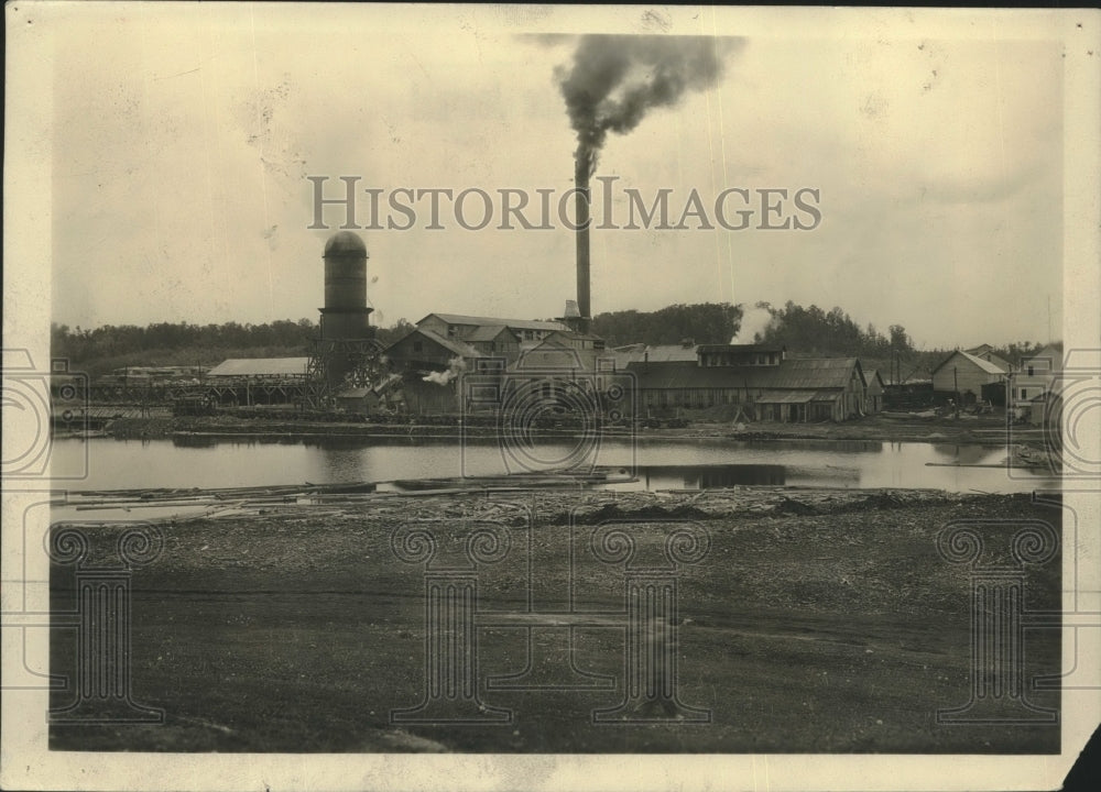 Press Photo The Neopit Sawmill on the Menomini Reservation - sba24270-Historic Images