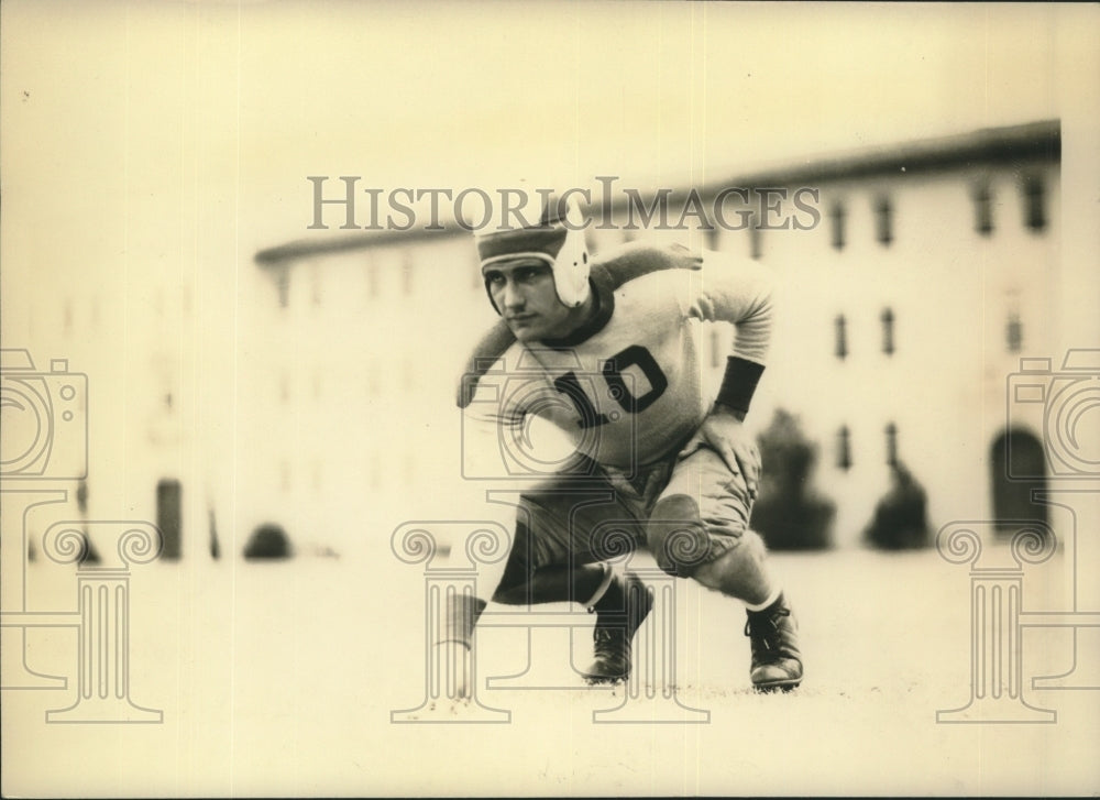 Press Photo All Army Football Player Clarence Peavler - sba24271- Historic Images