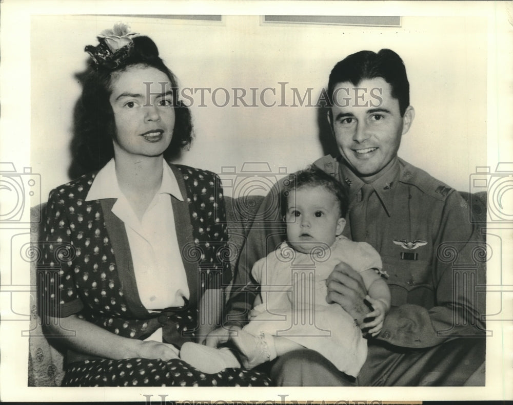 1942 Press Photo Capt Hewitt T Wheless Commended by Pres Roosevelt of Heroism-Historic Images