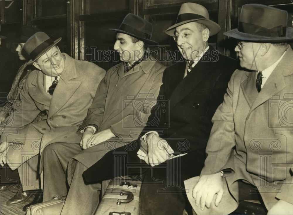 Press Photo Football coaches-Paul Governali, Lou Little - sba24658-Historic Images