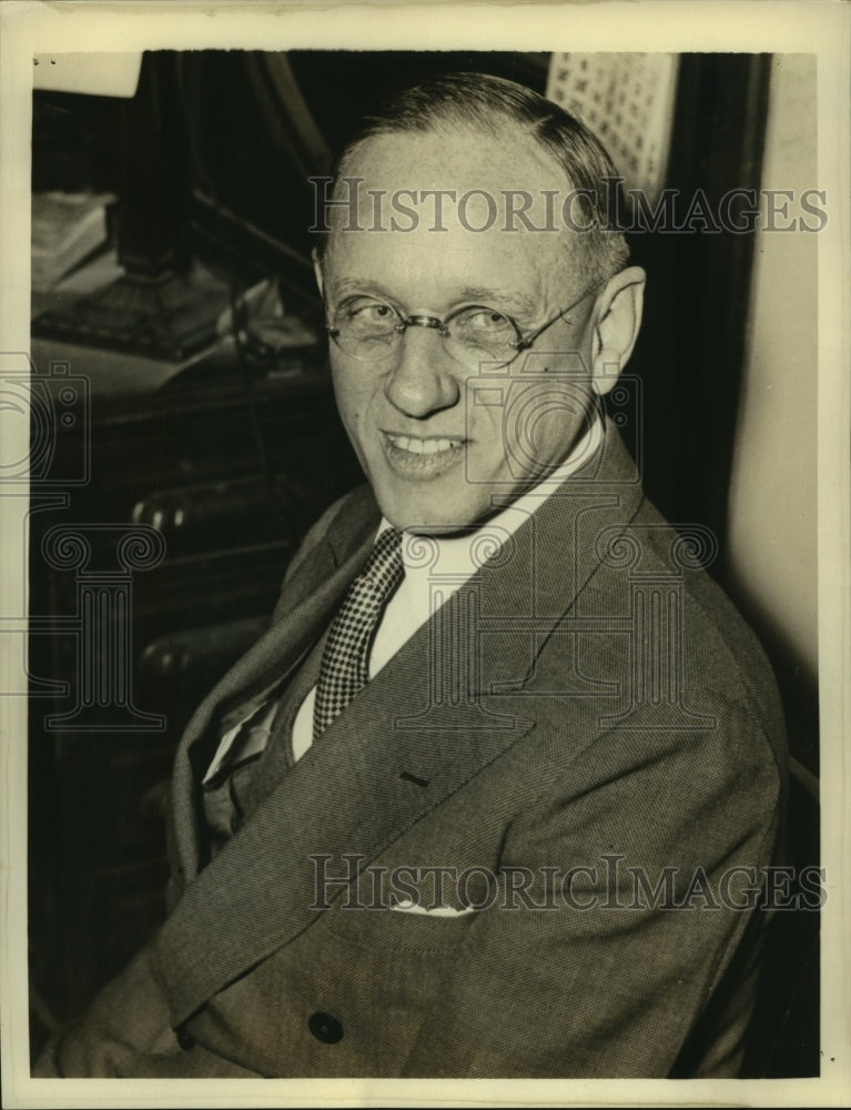 1939 Press Photo Close up of William C. Dodge - sba25149-Historic Images