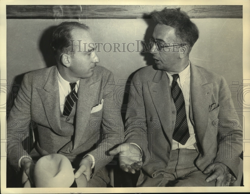 1934 Albert Hitchem and W. G. Lutzi recount the Gettle kidnapping - Historic Images