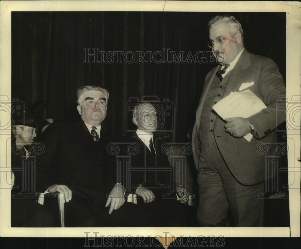 1947 Press Photo Ogden Mills Reid with the leaders - sba25834-Historic Images