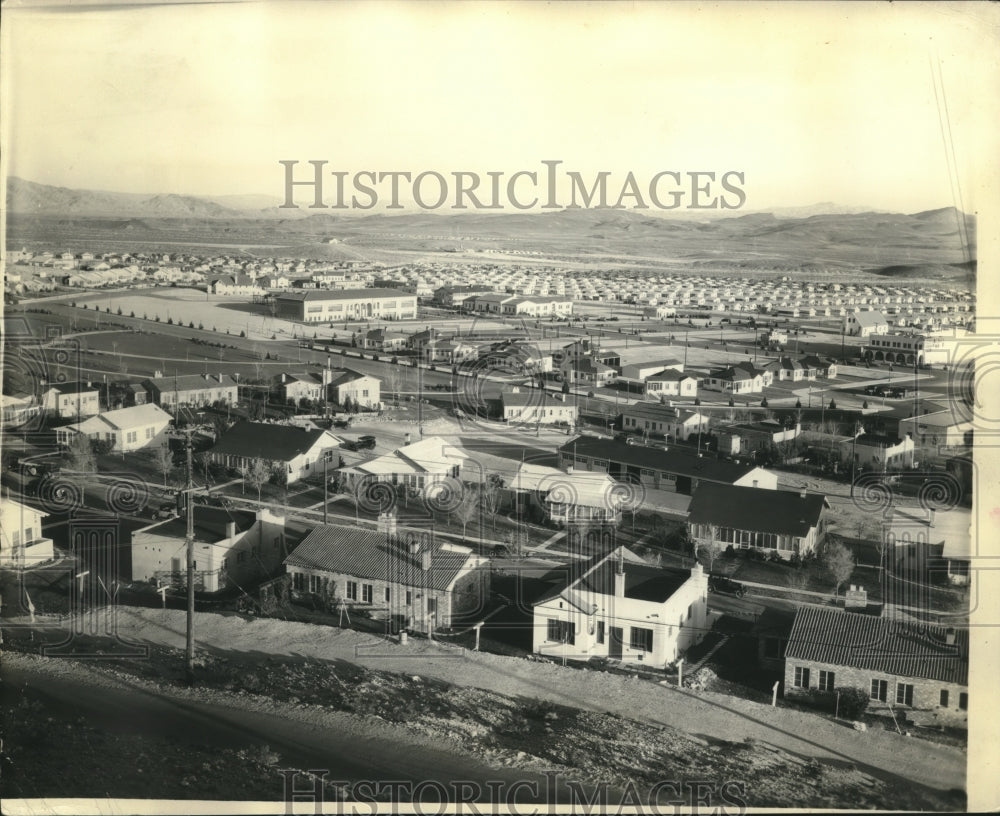Press Photo Aerial view of newly constructed homes - sba26602-Historic Images