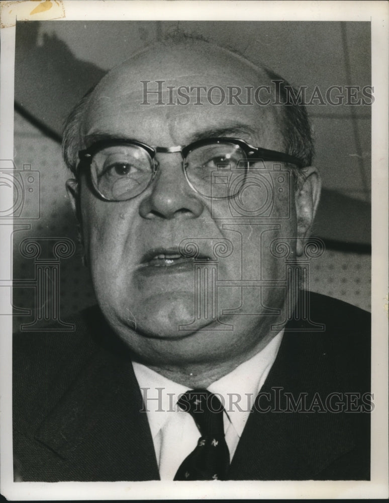 Press Photo An excellent study of Spaak - sba26921-Historic Images
