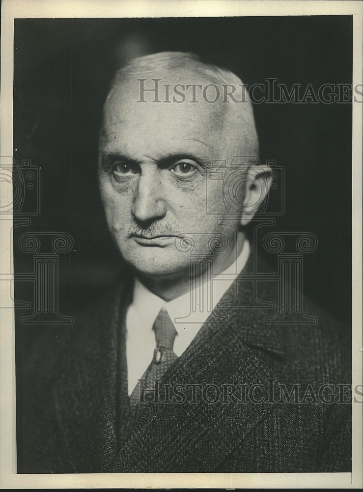 1931 Press Photo Kurt Joel named Minister of Justice in Bruening&#39;s Cabinet-Historic Images