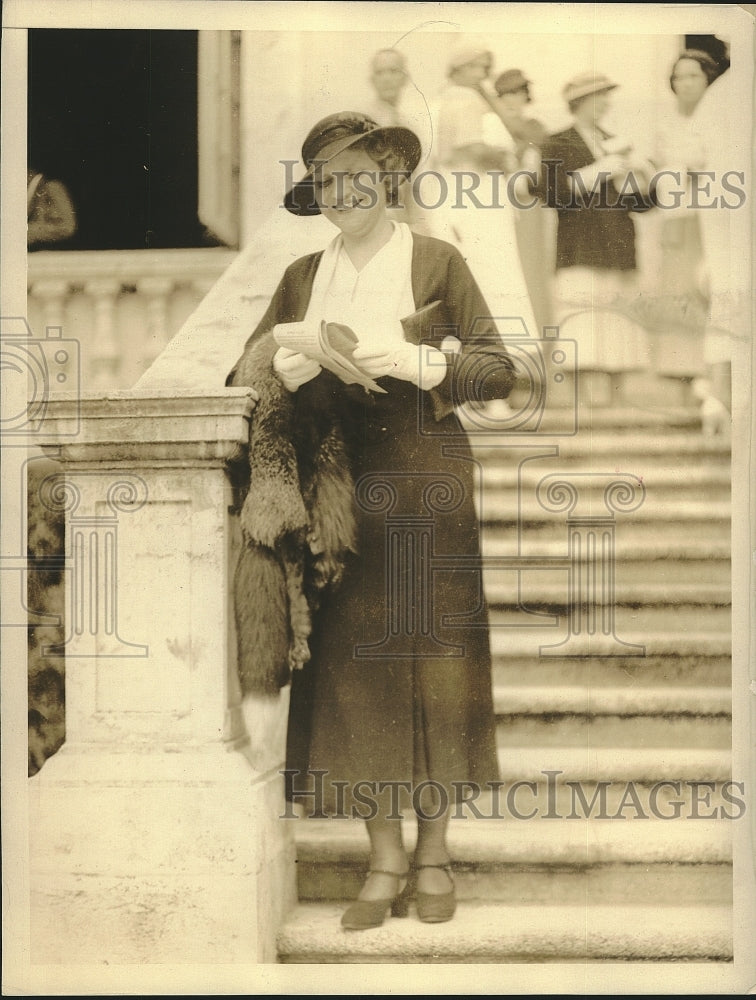 1934 Press Photo Mable Walker Willebrandt former Asst Attorney General of US-Historic Images