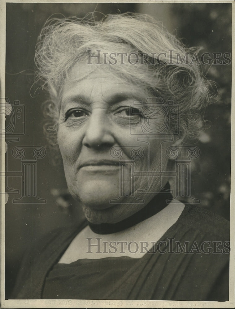 Press Photo Mrs Florence Kahn, widow of Calif Congressman to run for Congress - Historic Images