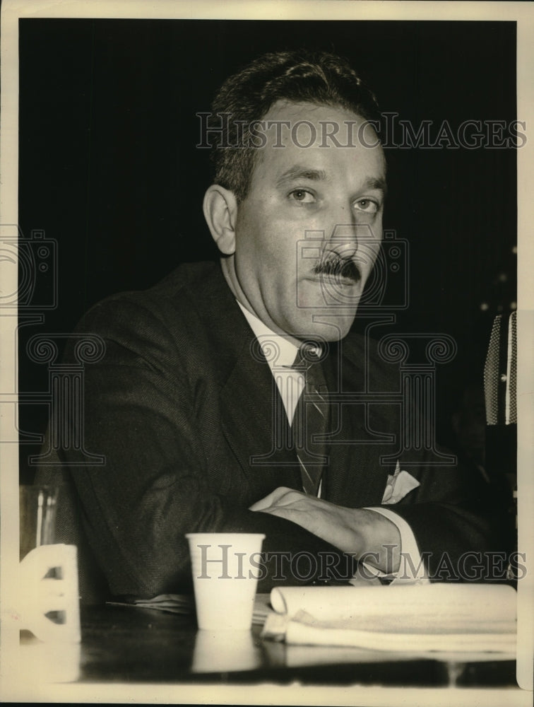 1940 Nathan Witt, secy of National Labor Relations Board resigned - Historic Images