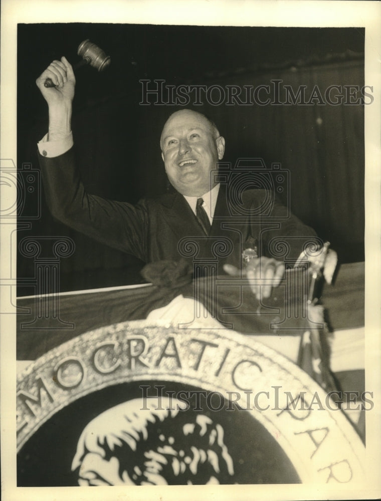 1936 Press Photo James A Farley. chairman of Democratic National Committee - Historic Images