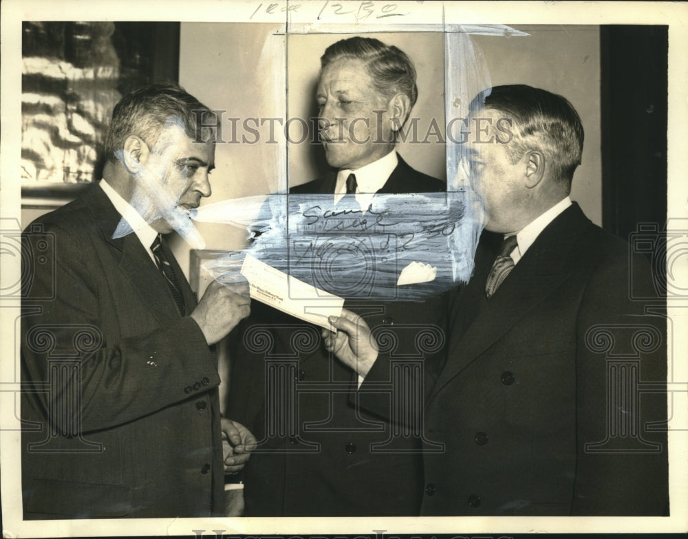 1940 Press Photo Ambassador Francisco Castillo Maera,Ex US Secy of War P Hurley-Historic Images