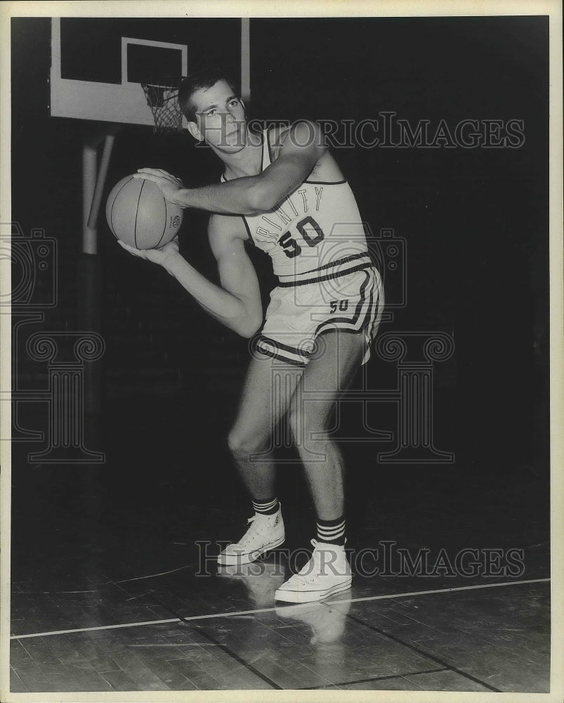 Undated Press Photo Bill Jessen, Tiger Co-Captain Ball - sbs00668 - Historic Images