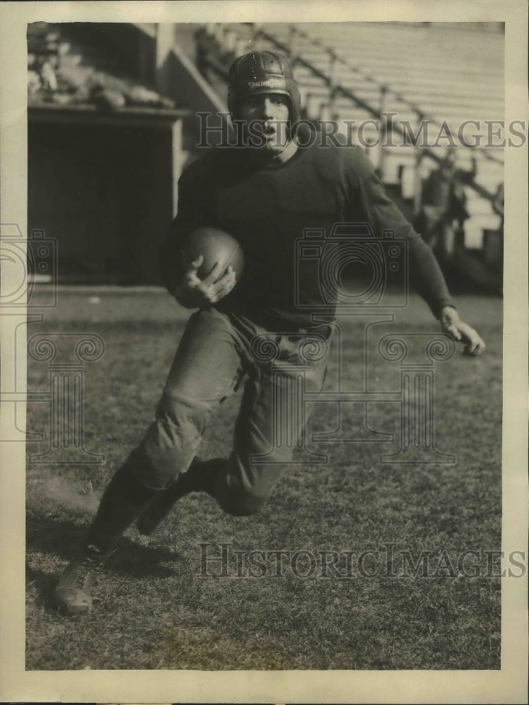 1929 Press Photo Willie Heston, Jr. becomes a halfback like his dad - sbs00743 - Historic Images