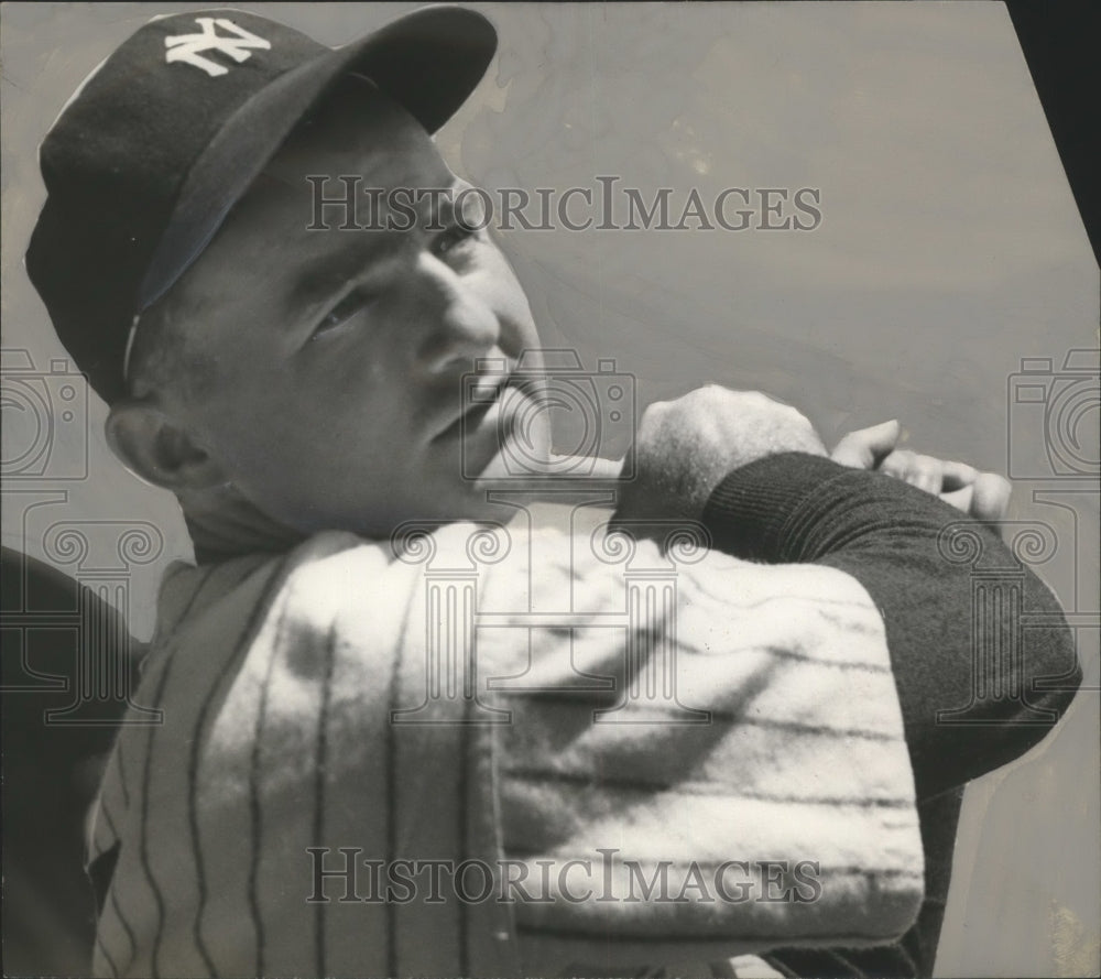 Undated Press Photo Bill Johnson, Third Baseman for the New York Yankees - Historic Images