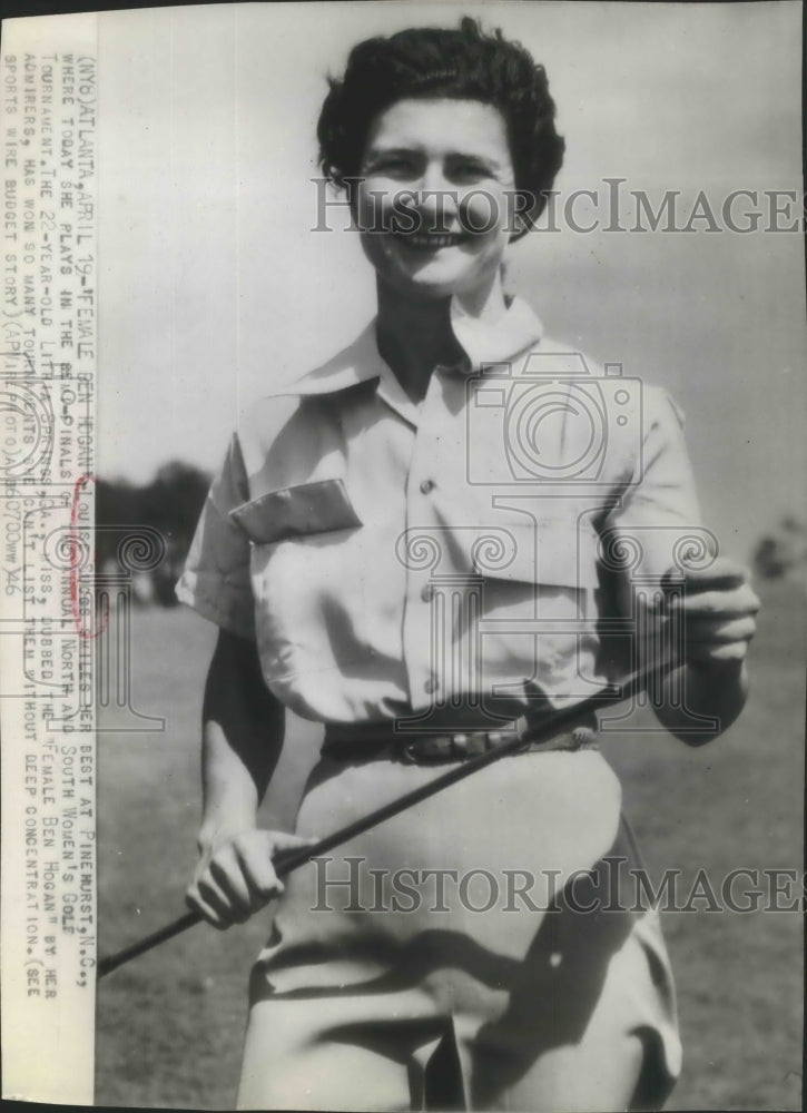1946 Press Photo Louise Luces - sbs01501 - Historic Images