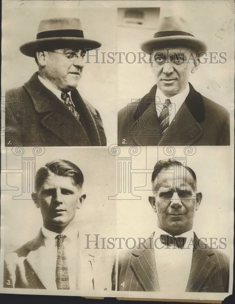 1928 Press Photo Four Men Whom America Depends on to Bring Olympic Champion - Historic Images